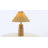 Anirudh 20.5" Rustic Scandinavian Resin/Iron Lighthouse LED Table Lamp with Pleated Shade