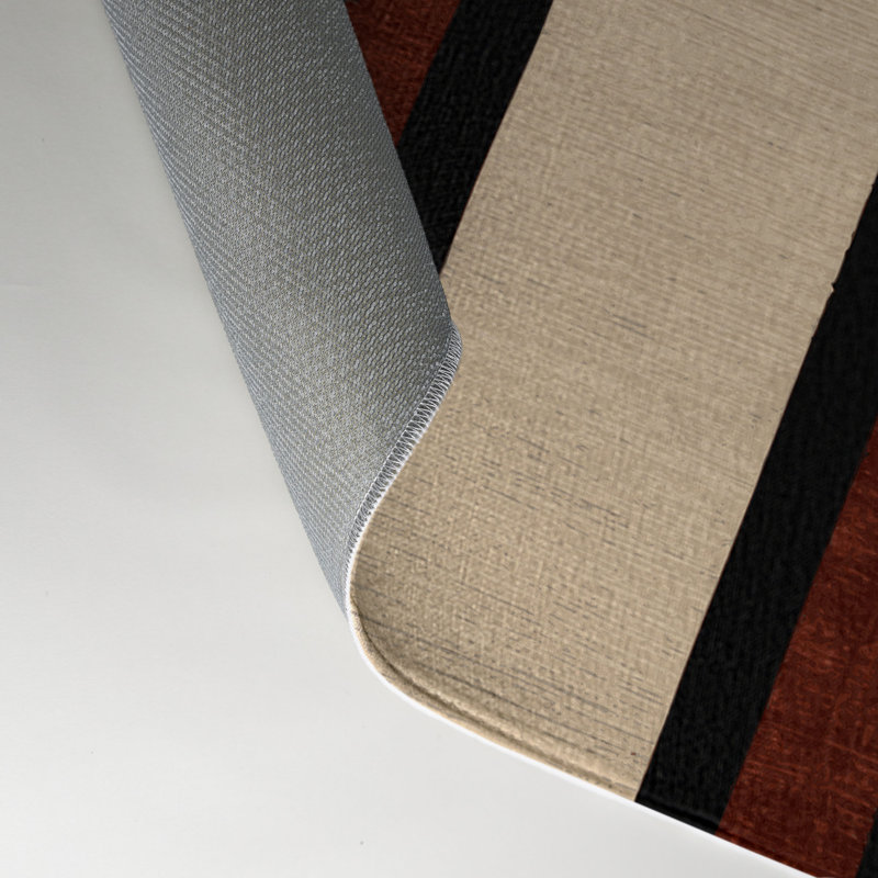 Turkish Brown Indoor and Outdoor Area Rug, Rectangle 9' x 12'