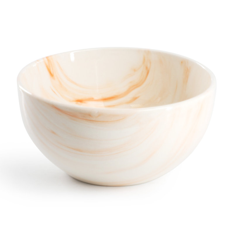 Service de table en porcelaine 16 pièces Wrought Studio ™, Orange