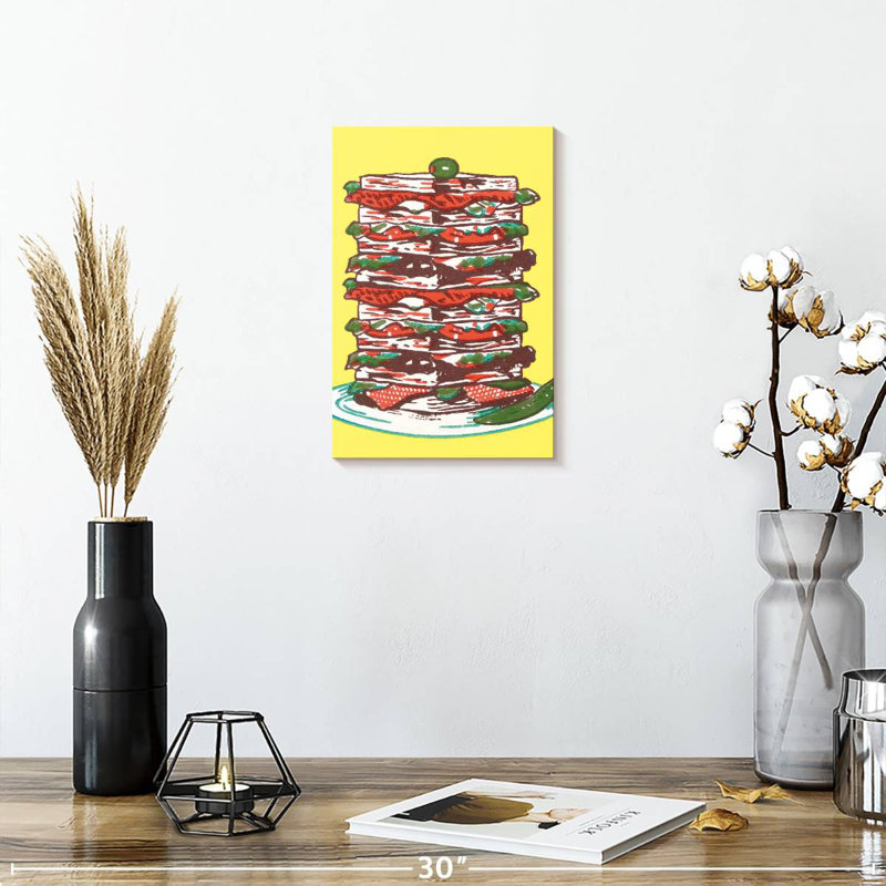 Yarlin Sandwich Tower, 12" H x 8" W