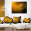Floral Motion Blurred Wild Flower Impression Lumbar Pillow