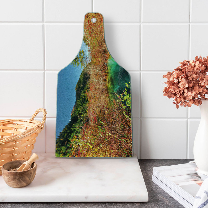 Planche à découper en verre trempé Ambesonne
