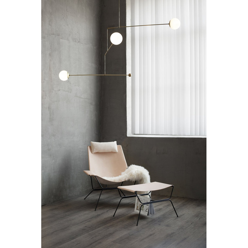 Mobile Chandelier, Brass