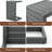 Coral Alu C-Shaped Table-1729492346