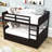 Cantero Kids Full Over Full Bunk Bed with Trundle-1070190280
