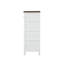 Commode de campagne moderne Pinetop, blanc / brun foncé-1369819088