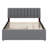Upholstered Panel Bed