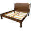 Low Post Mahogany Bed-1825369304