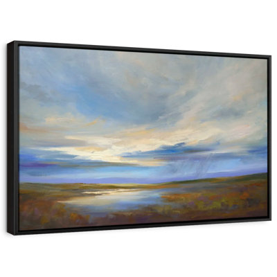 Abstract " Heavenly Light I Canvas Print "
