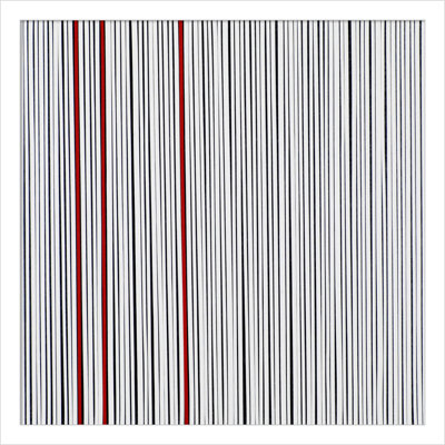 Mostly White Print by Alex Dunn