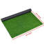 Tapis de couloir en gazon artificiel extérieur 6 pi x 10 pi, tapis de pelouse réaliste, épais et réaliste