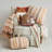 Artisan Striped Cotton Throw with Fringe