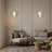 Mirror Wall Mounted Metal Candle Holder For Home 2pcs