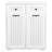 Laundry Cabinet with 2 Removable Baskets and 2 Drawers for Efficient Storage and Organization