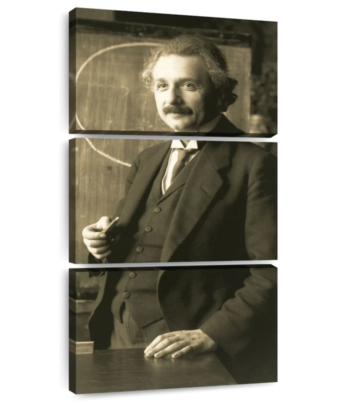 Genius Minded Einstein, 27" H x 12" W