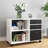 Alday 35"W 3-Tiers Storage File Cabinet with locking Drawers & Casters-785201439