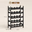Multi-tiered, Open Shelving, Floor Black
