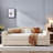 Upholstered Teddy Daybed With Storage Armrests, Trundle And Bluetooth Audio System-2069348024-2069348023