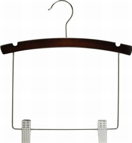 Cintre en bois pour chambre de bébé, Noyer