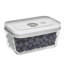 Fresh & Easy Glass Airtight Meal Prep 0.95 Qt Food Storage Container