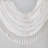 Diamond Sheer Embroidered Waterfall Valance-118743554