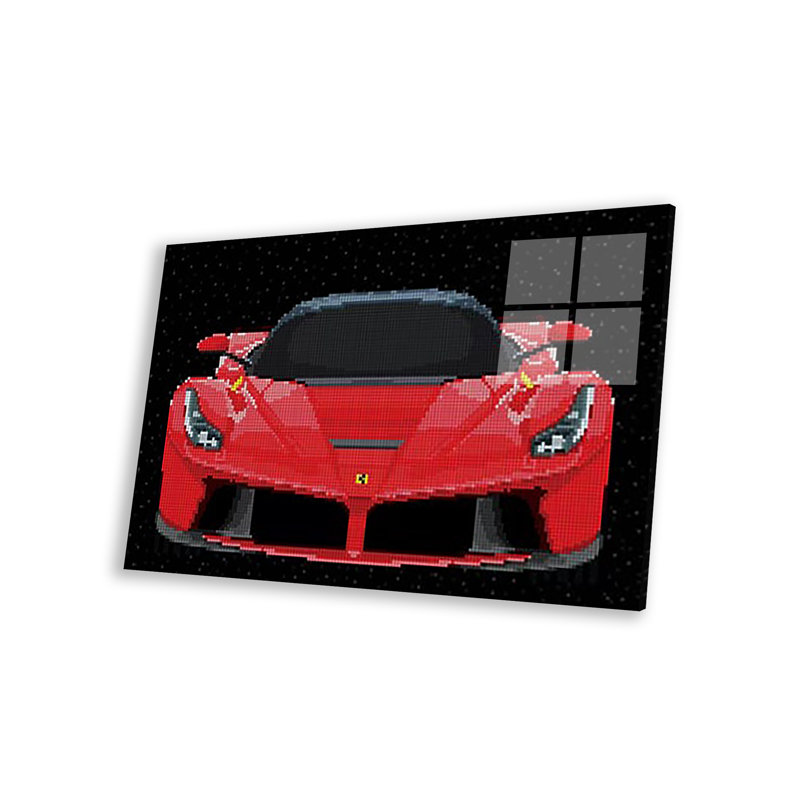 «La Ferrari» par Cristian Mielu - impression sans cadre, H 16 po x l 24 po x P 0,25 po