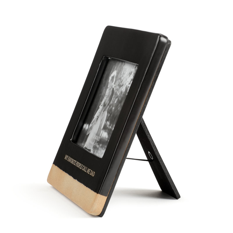 Black Ceramic Picture Frame