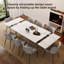 Table de salle à manger extensible Sintered Stone-1004605249