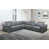 Dark Gray Genuine Leather
