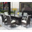 Patio 7-Piece Rectangular Dining Set With 6 Dining Chairs