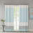 Polyoni Pintuck Single Window Curtain Panel - Exquisite Design