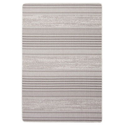 Tapis intérieur / extérieur gris Bralynn