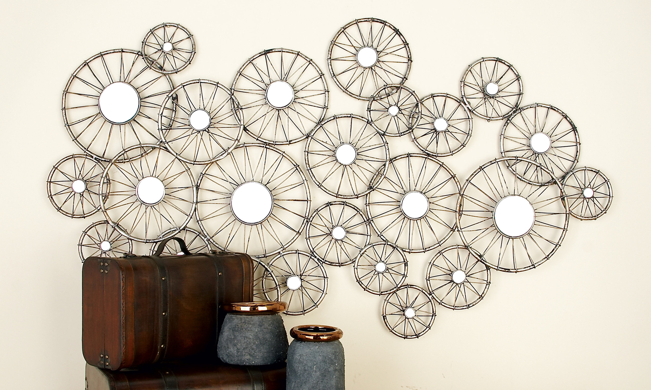 Everly Quinn Metal Mirror Wall Decor & Reviews | Wayfair