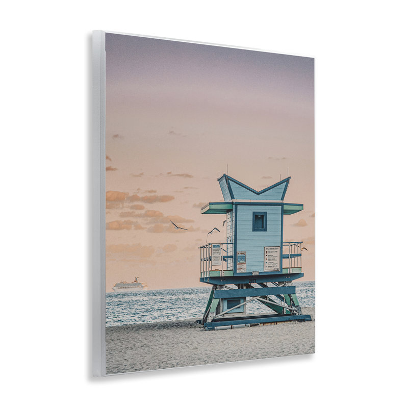  Art mural Miami Lifeguard Stand par LSR Design Studio