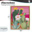 Cadre flottant Sunset Cactus Plants, design par Cat Thurman Designs-668341672-668341673