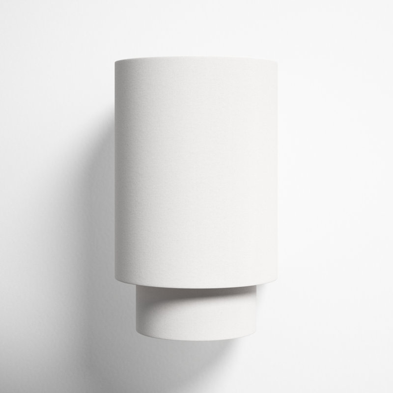Tanyel Flush Mounted Sconce, Polished Nickel