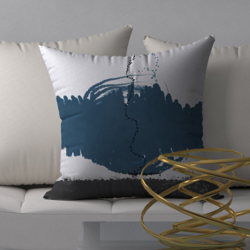 Housse de coussin carrée/insert, H 24 po x l 24 po