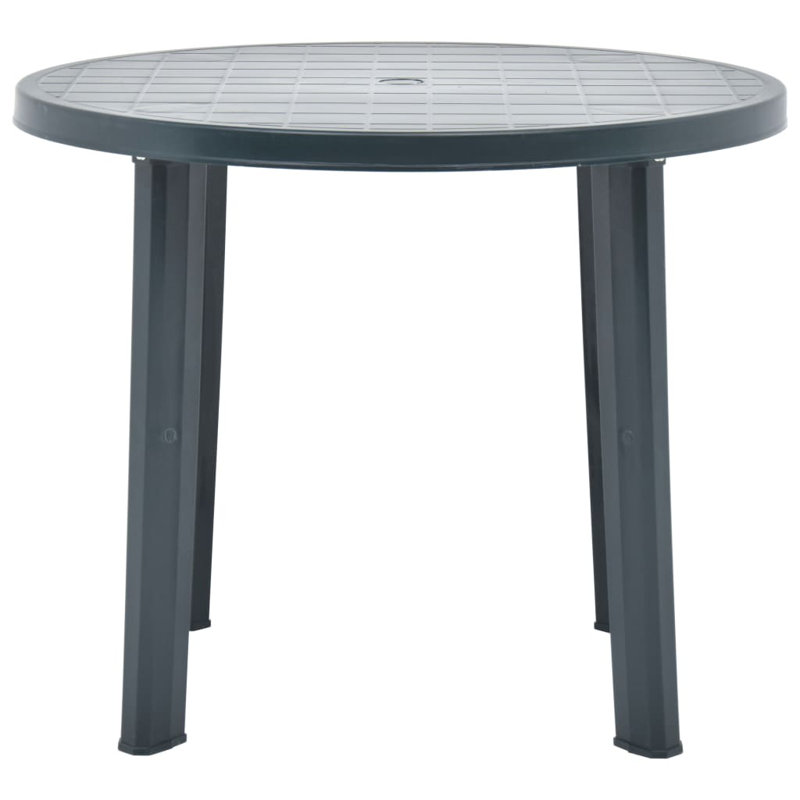 Vo Round Outdoor Bistro Table , 89cm cm W 89cm cm D, Green