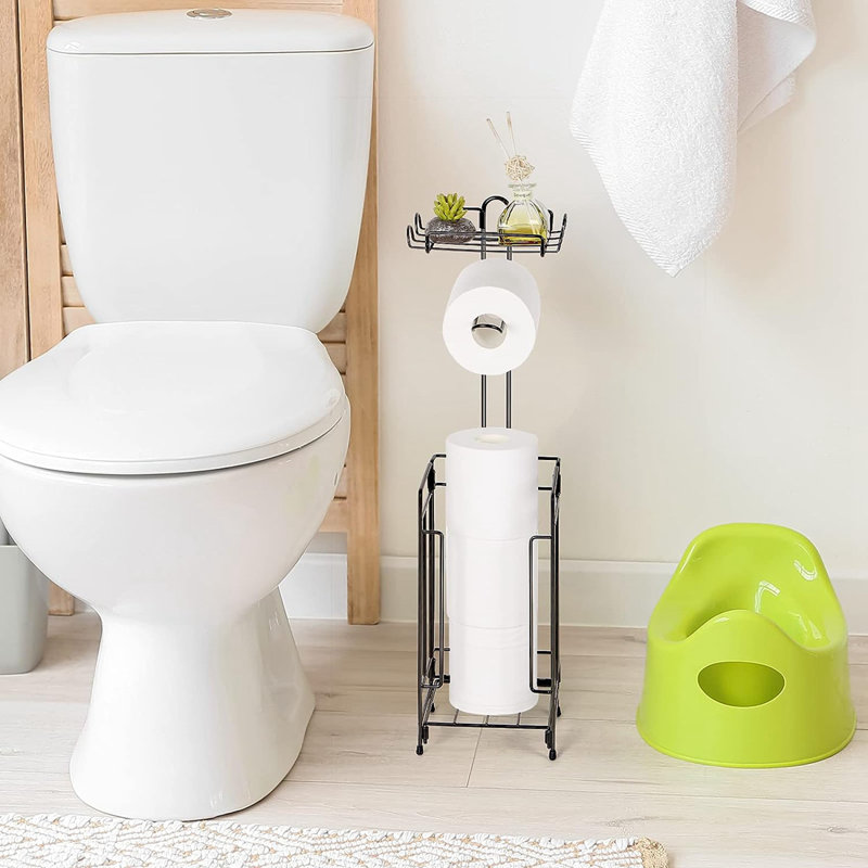 Porte-papier hygiénique sur pied