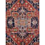 Tapis oriental rouge en laine noué à la main Serapi-59405044