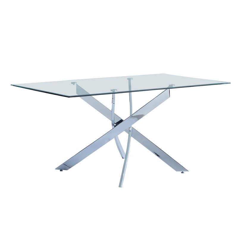 Ensemble repas pour 4 personnes Akinleye, Argent argent, Argenté / blanc