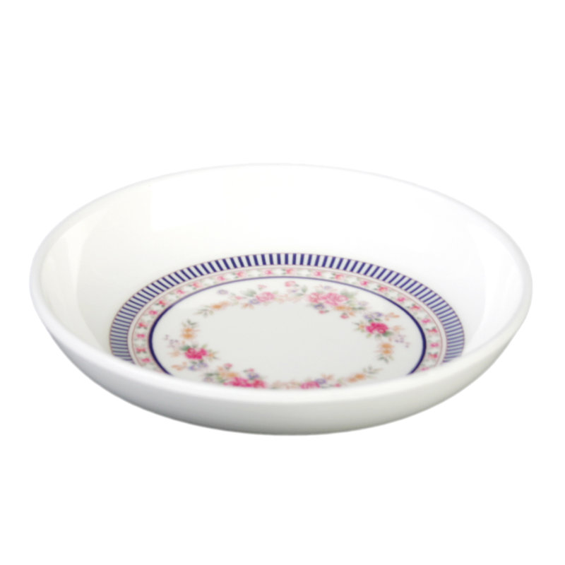 Rose Melamine 4.5" Bread and Butter Plate