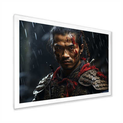 " Japon Art Samurais Warrior Portrait II "