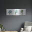 Art mural en métal luxueux «Mixed Greens XLV III» par Lisa Audit, 36 po x 12 po-1015688755