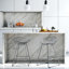 Counter Stool with Metal Frame-196593871