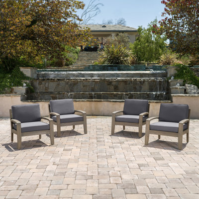 Chaise de patio avec coussins Berkley