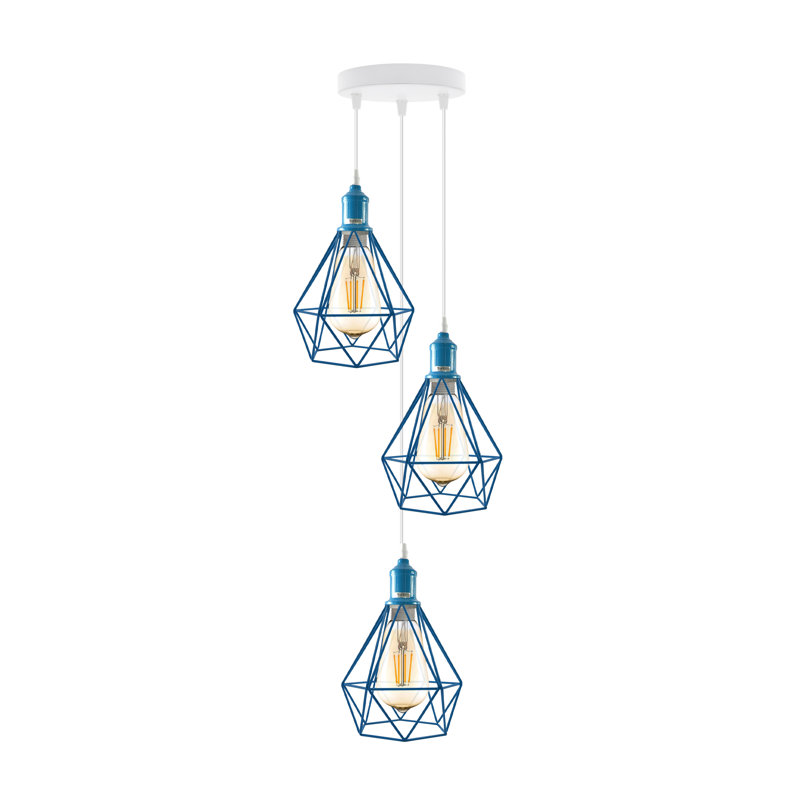 Alfie-Lee 3 - Light Pendant, Yes, Blue