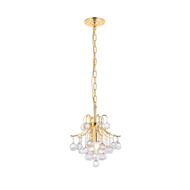 Stoller 3 - Light Unique/Statement Pendant, Gold