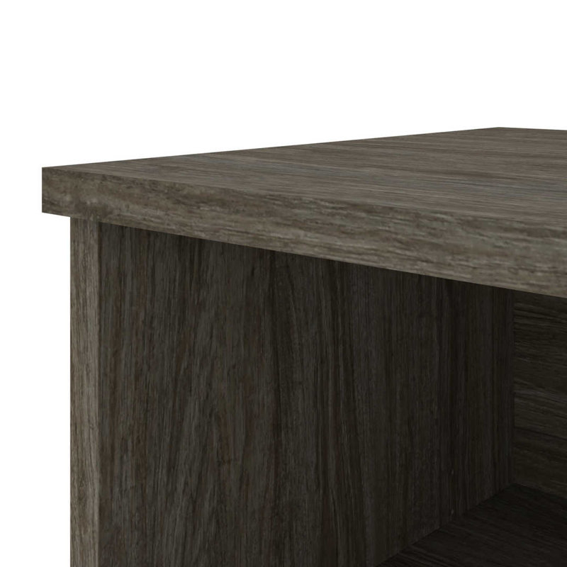 Operle 2 - 72W Credenza with 2 Drawers, Walnut Gray