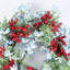 Couronne de Noël en baies et grappe de fleurs 24 po-1533979473